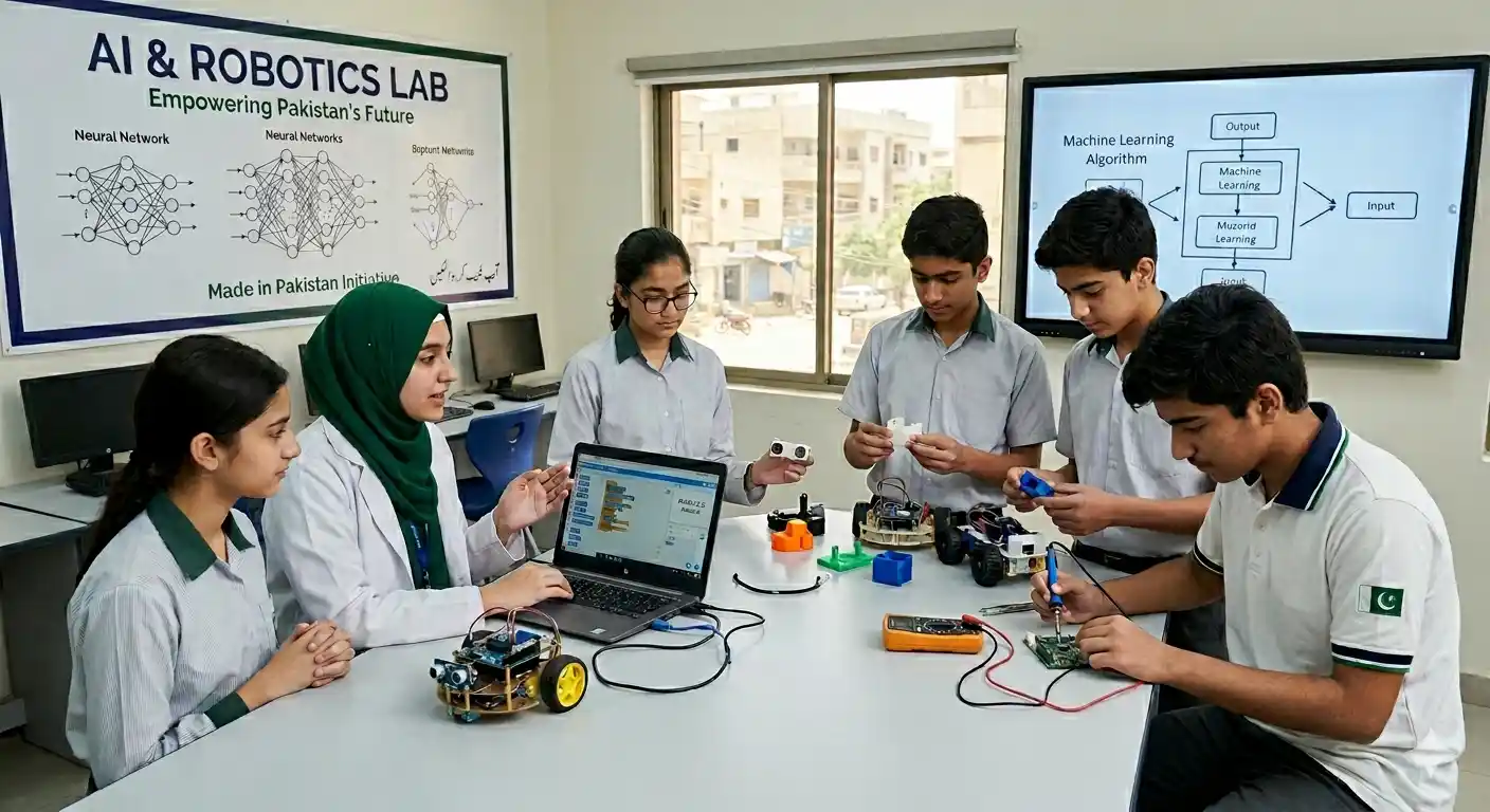 Discover how schools in Pakistan are adopting AI and robotics education. Learn how these technologies are transforming classrooms, improving STEM learning, and preparing students for future careers.