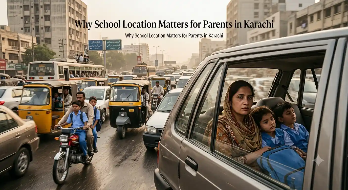 school location matters for parents in Karachi