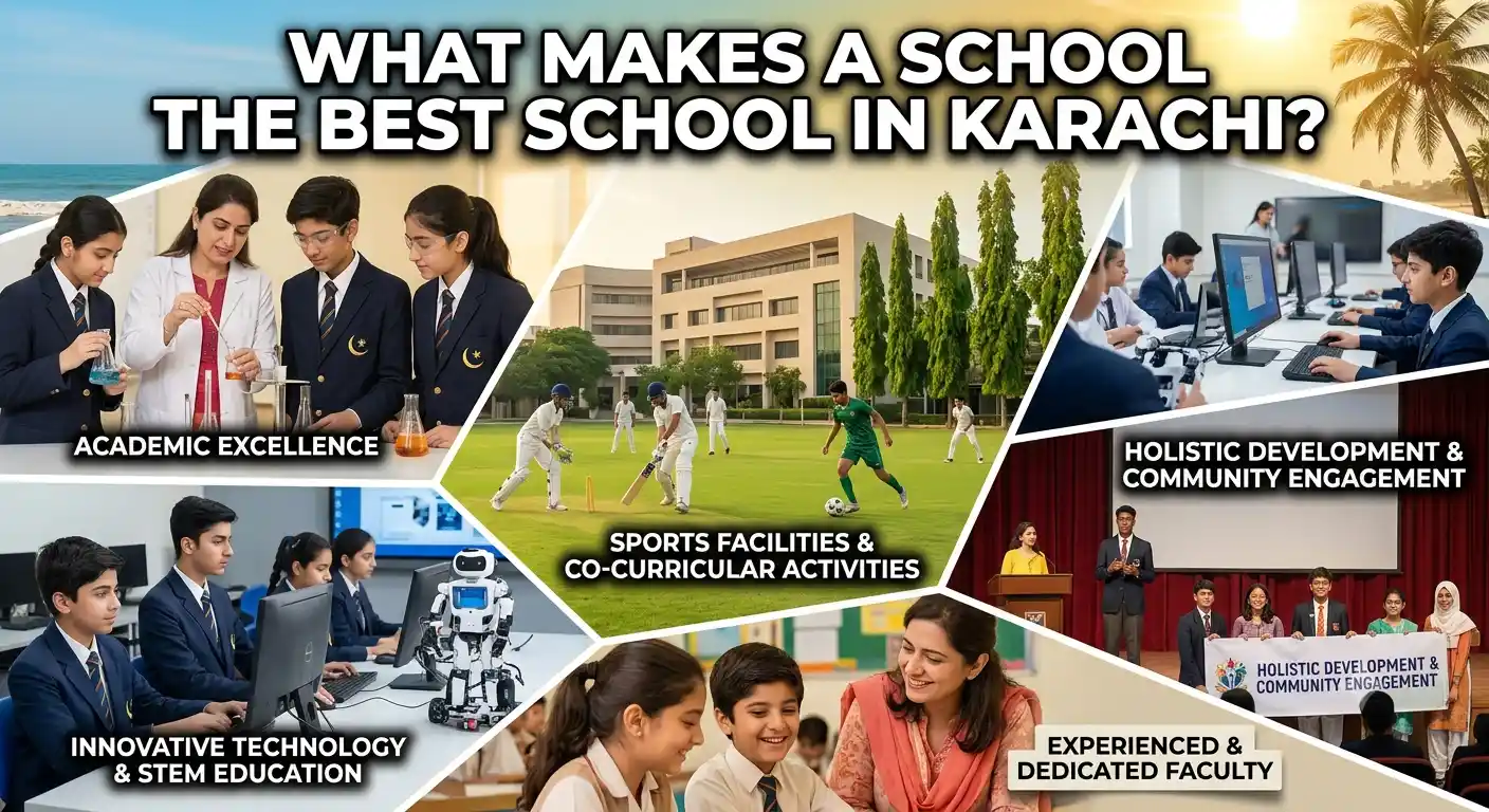 Discover the qualities of the best school in Karachi. Learn what parents should look for when choosing a school, from academics and safety to extracurricular activities and modern learning.