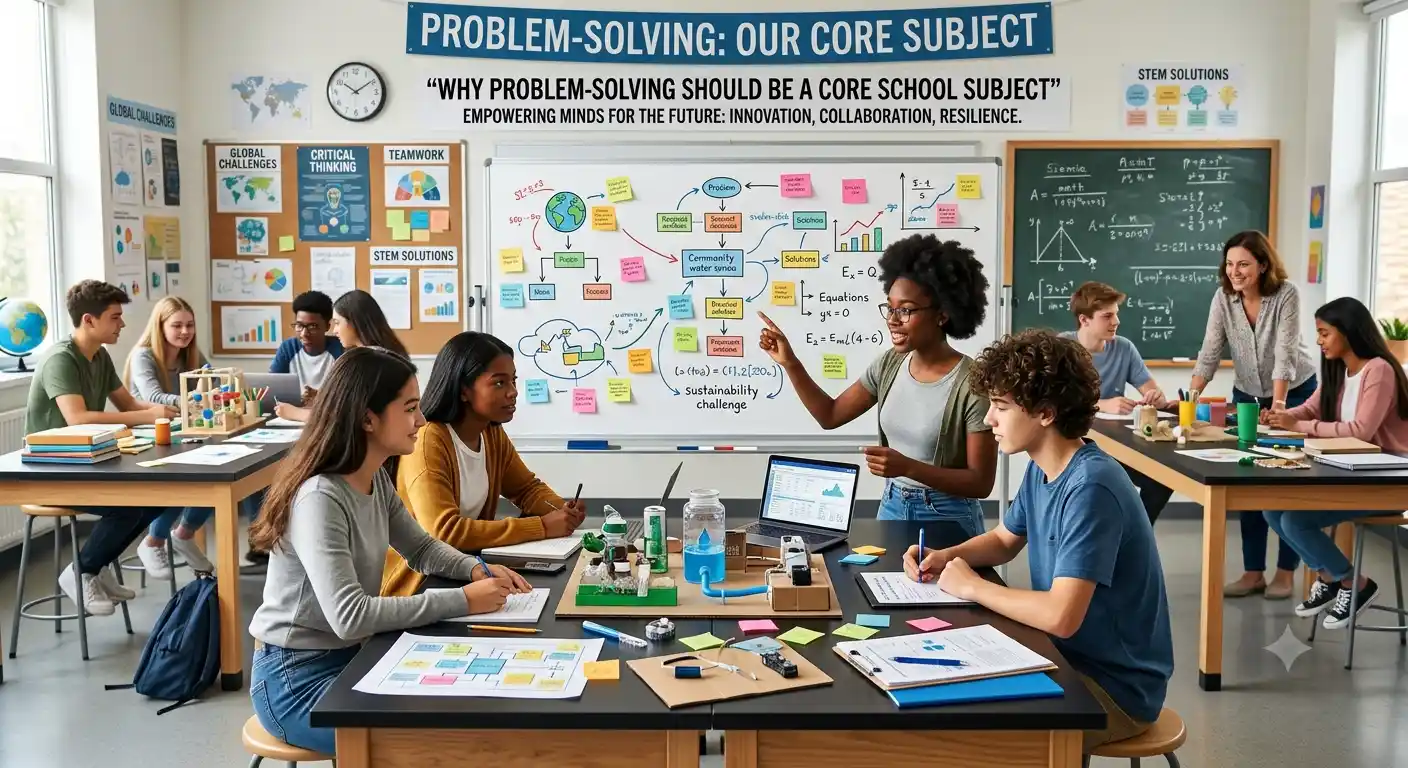 Discover why problem-solving should be a core school subject, how it prepares students for future success, and how schools can develop strong problem-solving skills through modern education.