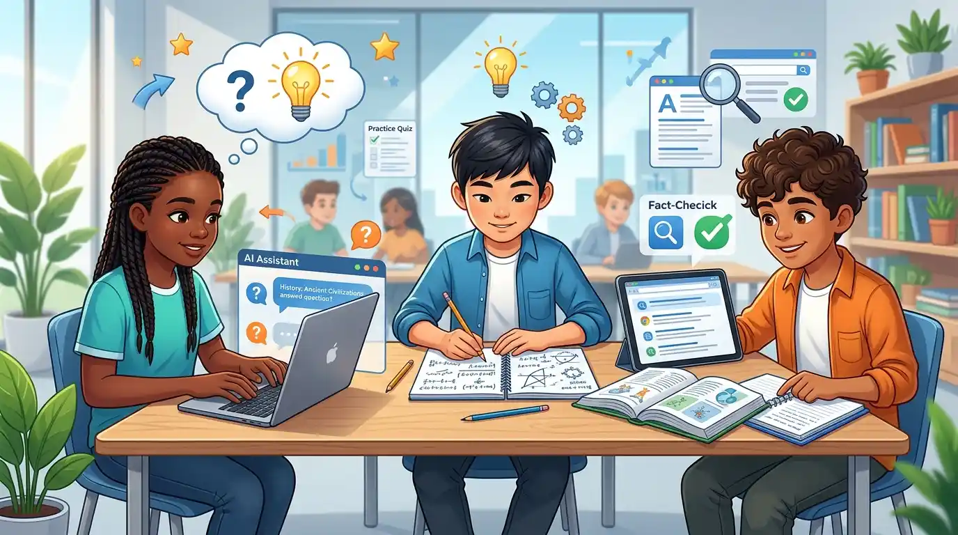 Learn how students can use ChatGPT responsibly for studying, research, brainstorming, practice, and understanding difficult concepts without simply copying answers.