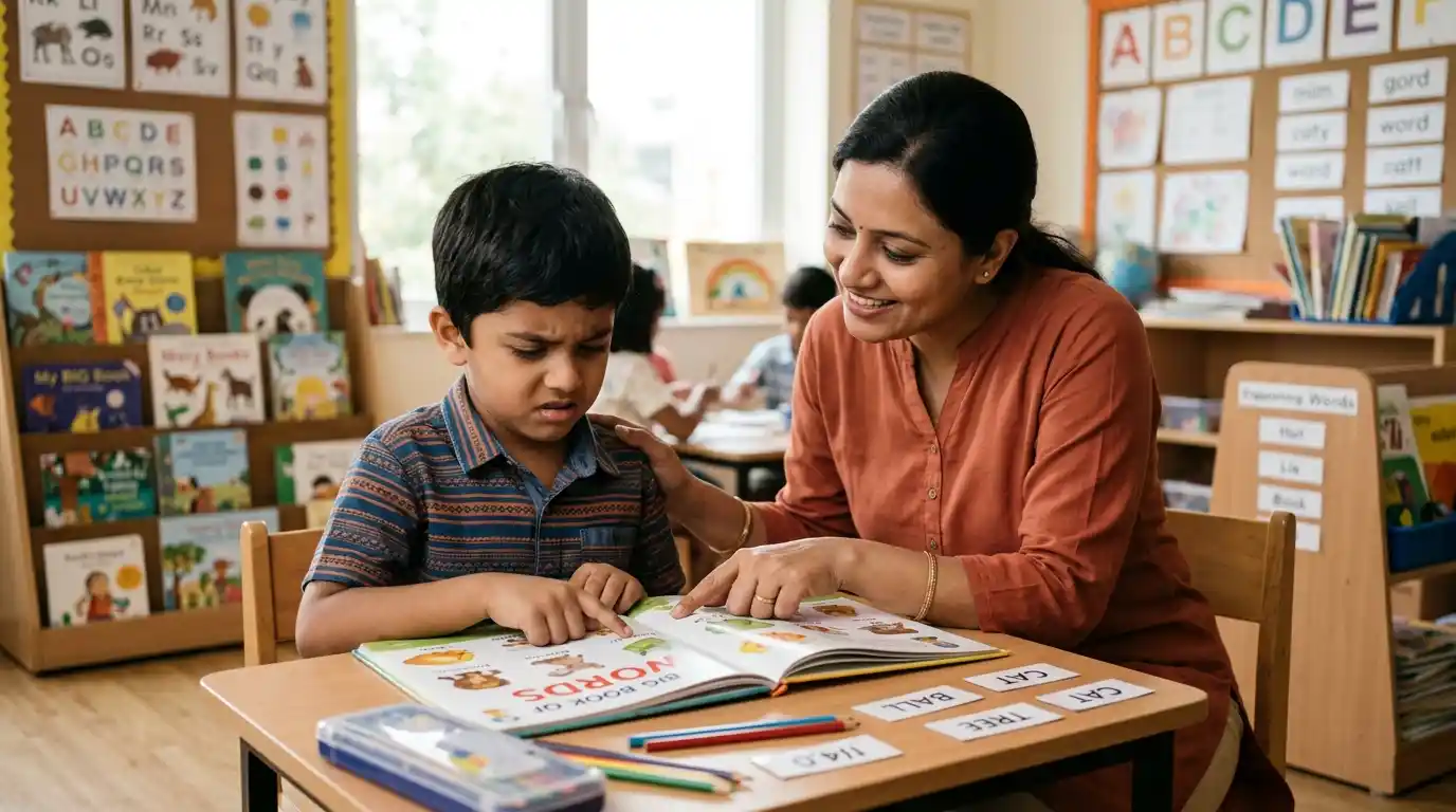 Learn why children struggle with reading, common signs of reading difficulties, possible causes, and practical ways parents can support reading skills at home.
